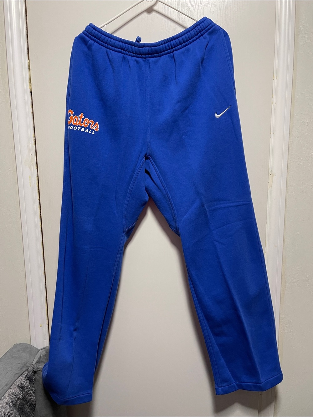 #27!Nike Blue Gators Football Sweatpants